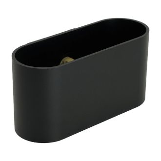 Светильник настенный Feron ML1780 Oval MR16 35W, 230V, G9,15W, чёрный IP20, 48435