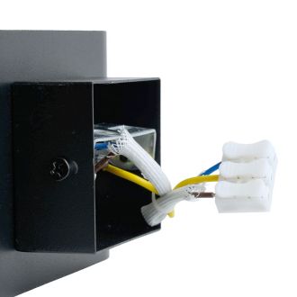 Светильник настенный Feron ML1780 Oval MR16 35W, 230V, G9,15W, чёрный IP20, 48435