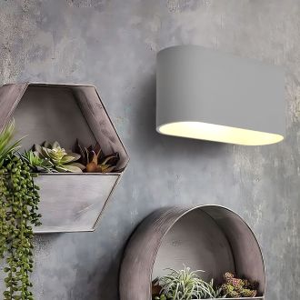 Светильник настенный Feron ML1780 Oval MR16 35W, 230V, G9,15W, белый IP20, 48436