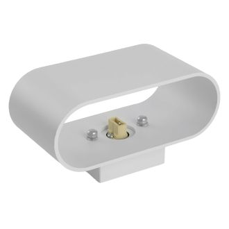 Светильник настенный Feron ML1780 Oval MR16 35W, 230V, G9,15W, белый IP20, 48436