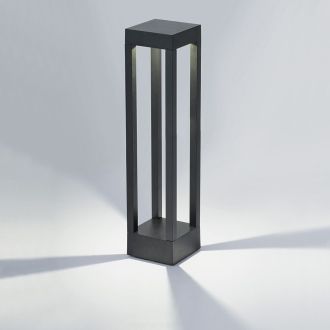Светильник уличный светодиодный Feron DH802, 10W, AC/DC12-24V, низковольтный, 3000K, черный, 48451