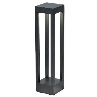 Светильник уличный светодиодный Feron DH802, 10W, AC/DC12-24V, низковольтный, 3000K, черный, 48451