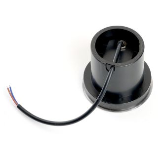 Светодиодный светильник тротуарный (грунтовый) Feron SP2801, 3W, AC/DC12-24V, низковольтный, 3000К, черный, D100*H80mm, вн.диаметр:70m, 48452