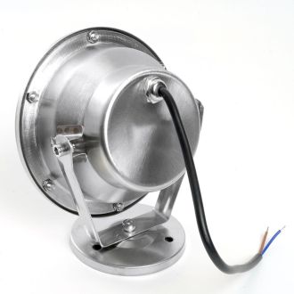 Светодиодный прожектор подводный Feron LL-824, 9W, AC/DC24V, низковольтный, 2700K, металлик, 143*75*170mm, IP68, 48457