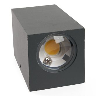 Светильник уличный светодиодный Feron DH055, 2*5W, 800Lm, 3000K, серый, 48489