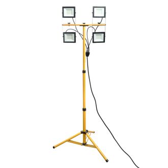 Светодиодный прожектор Feron LL-506 на штативе IP65 4*50W 6400K, 48507