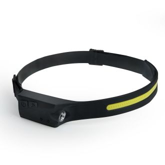 Фонарь налобный FERON TH2310 c аккумулятором 5W, 1500mAh IP44, USB type-C, ABS пластик, резина, 48525