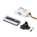 Выключатель дистанционный 230V 1000W 4-х канальный 30м с пультом управления, черный/серебро, Feron TM78, 48533 Выключатель дистанционный 230V 1000W 4-х канальный 30м с пультом управления, черный/серебро, Feron TM78, 48533