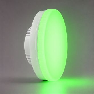 Лампа светодиодная Feron LB-455 GX53 12W 175-265V зеленая, 48560
