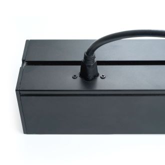 Светильник светодиодный линейный Feron AL4035 IP40 72W 4000К, рассеиватель матовый в алюминиевом корпусе, черный 1500*70*55мм, 48590