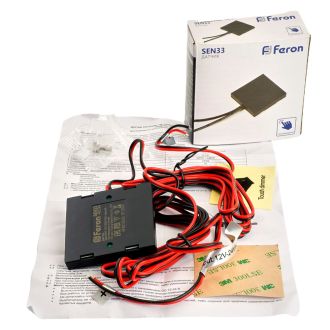 120W 12-24V датчик касания скрытый диммируемый черный, Feron SEN33, 48594