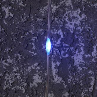Светодиодная гирлянда Feron CL26 занавес Водопад 2*2м + 3м 230V Мультиколор с контроллером, c питанием от сети, прозрачный шнур, 48597