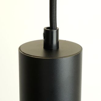 Светильник потолочный Feron ML1868 Barrel ZEN levitation на подвесе MR16 35W, 230V, чёрный, золото 55*180, 48647
