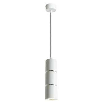 Светильник потолочный Feron ML1868 Barrel ZEN levitation на подвесе MR16 35W 230V, белый, хром, 55*180, 48648