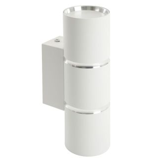Светильник настенный Feron ML1860 ZEN MR16 35W, 230V, 2*GU10, белый, хром IP20, 48650
