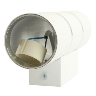 Светильник настенный Feron ML1860 ZEN MR16 35W, 230V, 2*GU10, белый, хром IP20, 48650