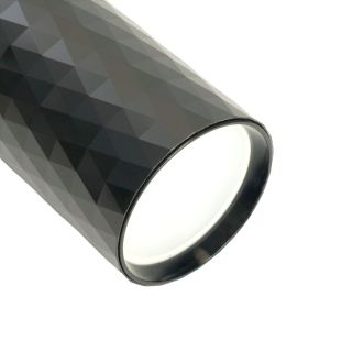 Светильник потолочный Feron ML1888 Barrel PRISM levitation на подвесе MR16 35W, 230V, чёрный 55*200, 48670