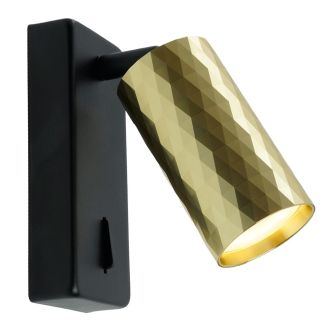 Светильник Feron ML1880 PRISM 35W, 230V, GU10, золото и чёрный, 48671
