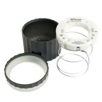 Светильник потолочный Feron HL369 Barrel OLYMPUS 12W, 230V, GX53, черный, 48678