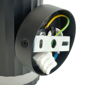 Светильник настенный Feron HL3690 OLYMPUS 12W, 230V, 2*GX53, чёрный IP20, 48680