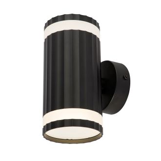 Светильник настенный Feron HL3690 OLYMPUS 12W, 230V, 2*GX53, чёрный IP20, 48680