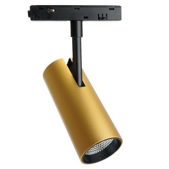 Светильник светодиодный Feron MGN303 трековый низковольтный 10W, 900 Lm, 4000К, 35 градусов, золото, 48718