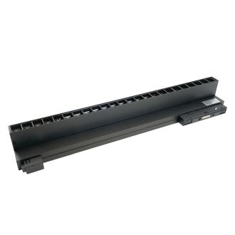 Светильник светодиодный Feron MGN301 трековый низковольтный 24W, 2160 Lm, 4000К, 30 градусов, черный серия LensFold, 48720