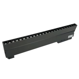 Светильник светодиодный Feron MGN301 трековый низковольтный 24W, 2160 Lm, 4000К, 30 градусов, черный серия LensFold, 48720