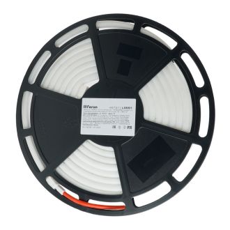 Светодиодная неоновая лента Feron LS551, 120SMD(4040)/м 14.4Вт/м 24V 5000*13*13мм RGB, IP68, неоновая, 48731