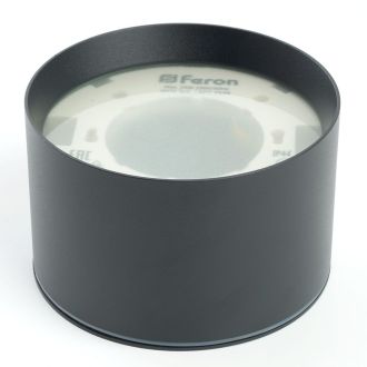 Светильник потолочный Feron HL373 25W, 230V, GX70, черный, 48733