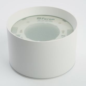 Светильник потолочный Feron HL373 25W, 230V, GX70, белый, 48734