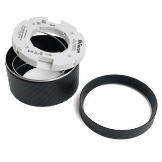 Светильник потолочный Feron HL371 25W, 230V, GX70, черный, 48737