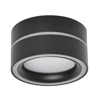 Светильник потолочный Feron HL455 12W, 230V, GX53, черный, 48753