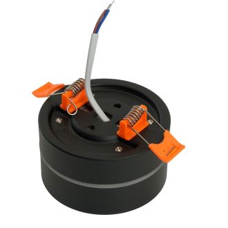 Светильник потолочный Feron HL455 12W, 230V, GX53, черный, 48753