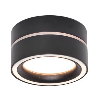 Светильник потолочный Feron HL455 12W, 230V, GX53, черный, 48753