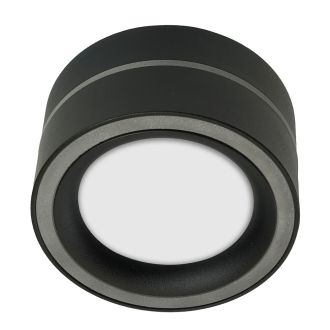 Светильник потолочный Feron HL455 12W, 230V, GX53, черный, 48753