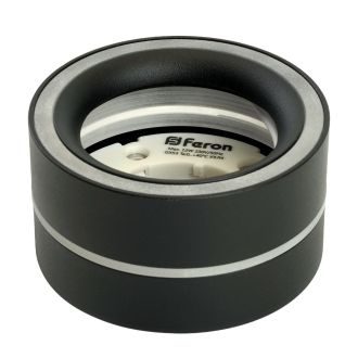 Светильник потолочный Feron HL455 12W, 230V, GX53, черный, 48753