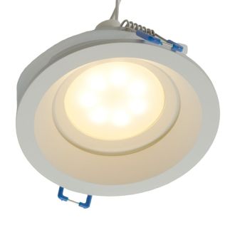 Светильник встраиваемый Feron DL3301 потолочный MR16 G5.3 белый, 48754