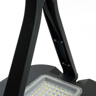 Светильник уличный FERON, SP7030, 100W 12000lm 5000K, чёрный, 48760