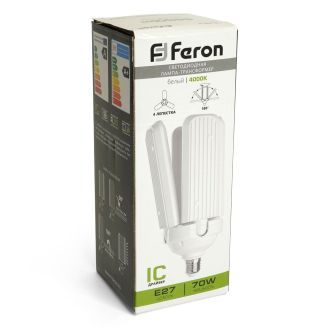 Лампа светодиодная Feron LB-654 E27 70W 175-265V 4000К, 48773