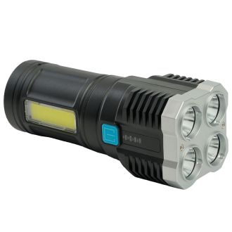 Фонарь ручной Feron TH2409 с аккумулятором Type-C, 48789