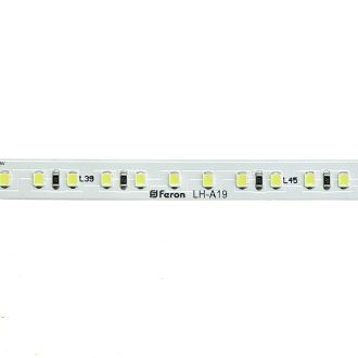 Лента светодиодная стабилизированная 120SMD(2835)/м 8Вт/м 48V 40000*10*1.22мм 3000К, IP20 LS420 FERON, 48791