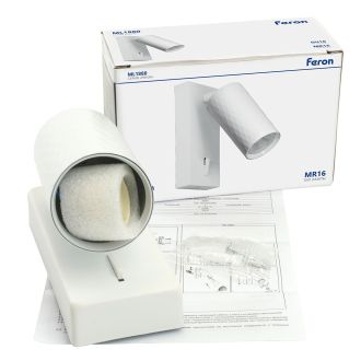 Светильник Feron ML1880 PRISM 35W, 230V, GU10, белый, 48799
