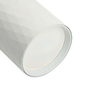 Светильник потолочный Feron ML1888 Barrel PRISM levitation на подвесе MR16 35W, 230V, белый 55*200, 48800