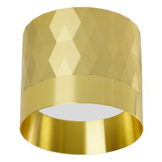 Светильник потолочный Feron HL388 Barrel PRISM GX53 12W 230V, золото, 48801