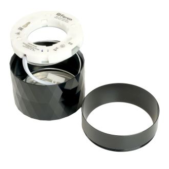 Светильник потолочный Feron HL388 Barrel PRISM GX53 12W 230V, черный, 48802
