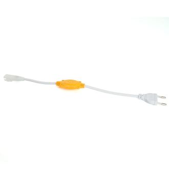 FERON Сетевой шнур для ленты 220V, ширина ленты 9мм (подходит к SAFFIT SST20), Feron LD091, 48808 (комплект 10 шт.)