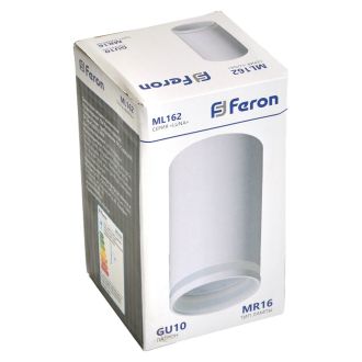 Светильник потолочный Feron ML162 Barrel LUNA MR16 GU10 35W 230V, белый, 48815
