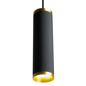 Светильник потолочный Feron ML1908 Barrel GATSBY levitation на подвесе MR16 35W, 230V, чёрный, античное золото 55*200, 48853
