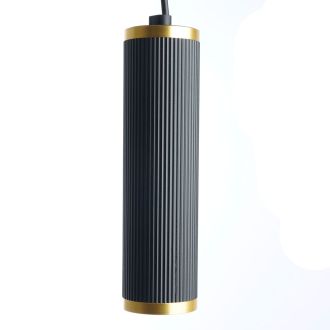 Светильник потолочный Feron ML1908 Barrel GATSBY levitation на подвесе MR16 35W, 230V, чёрный, античное золото 55*200, 48853
